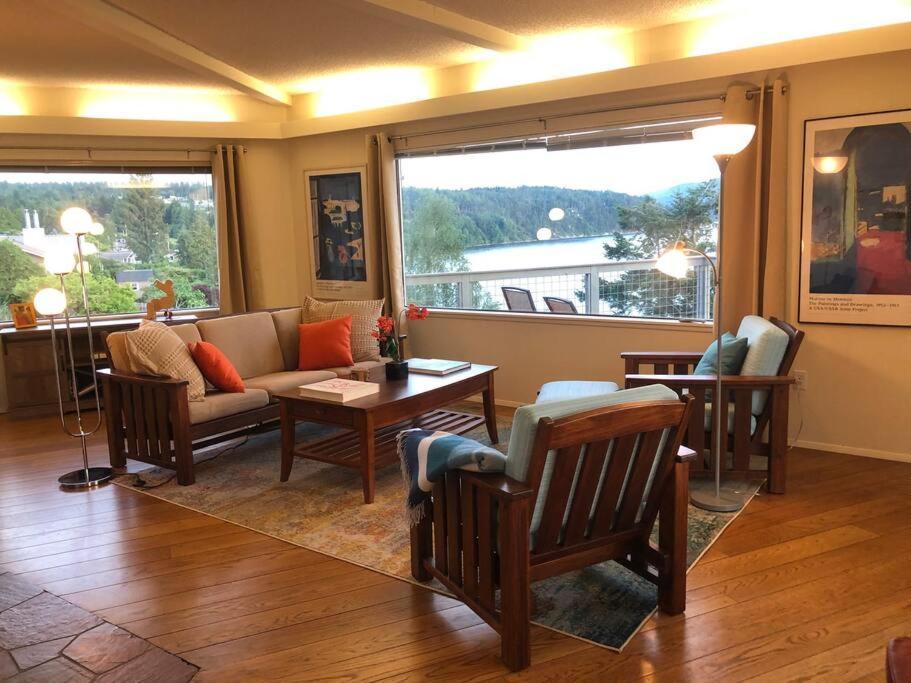 Waterfront, Sunsets And Mountains Villa Port Townsend Bagian luar foto